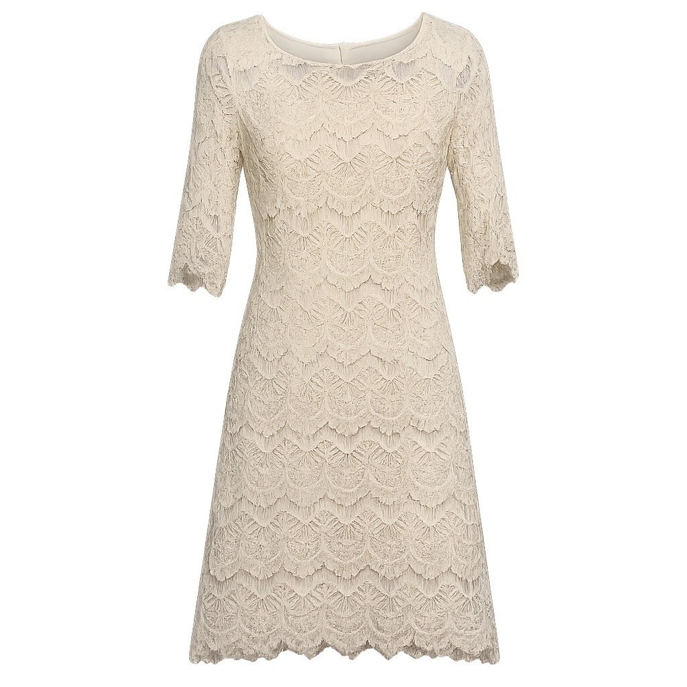Vintage Dainty Jewell's Coquette‎ Lace Dress Women's Size S Cottagecore Romantic